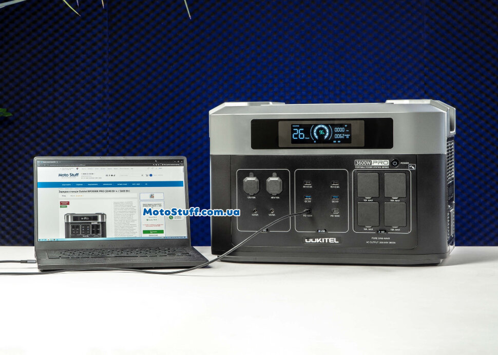Зарядная станция Oukitel BP2000E PRO (2048 Вт·ч / 3600 Вт)