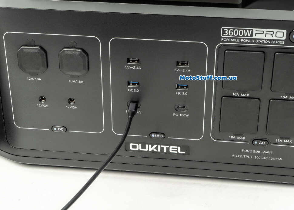 Зарядная станция Oukitel BP2000E PRO (2048 Вт·ч / 3600 Вт)