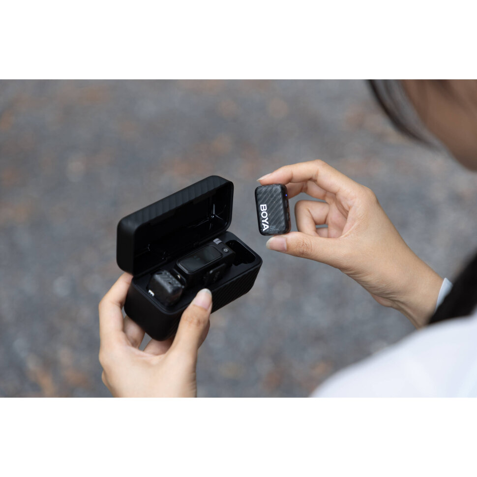 Радиосистема Boya BOYAMIC 2 (32-bit, 8 gb, AI noise reduction) (197060)