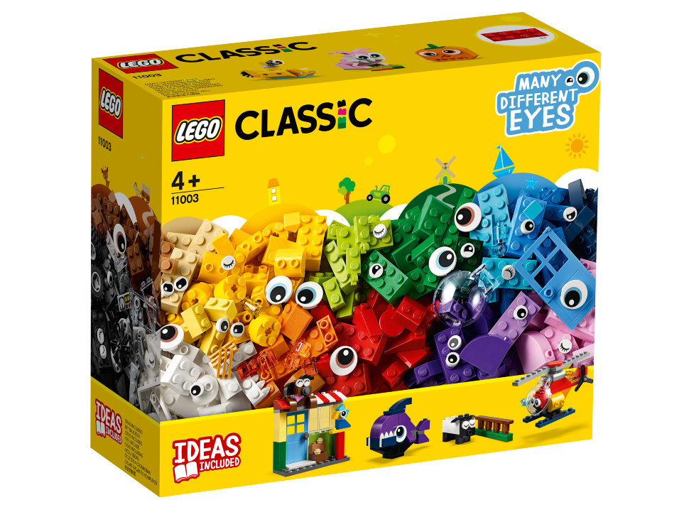 Конструктор Lego Classic: кубики и глазки (11003)