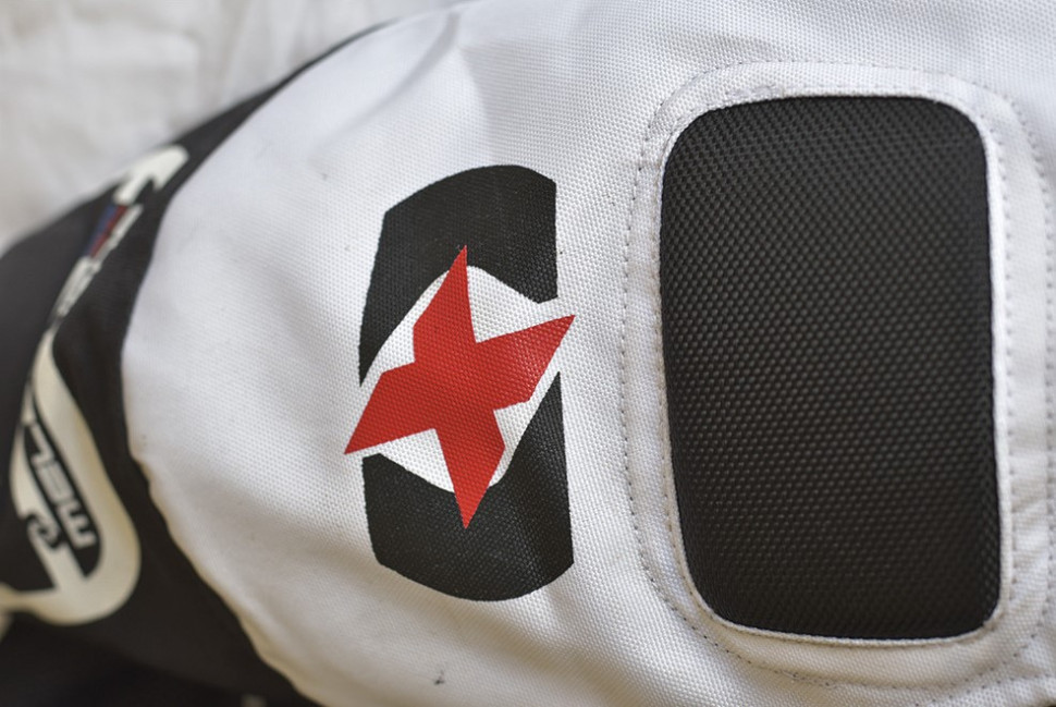 Мотокуртка чоловіча Oxford Melbourne 2.0 Air MS Jkt Black /White