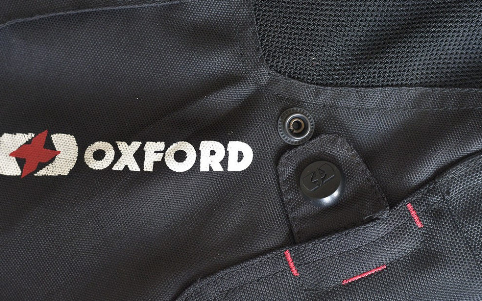 Мотокуртка чоловіча Oxford Melbourne 2.0 Air MS Jkt Black /White