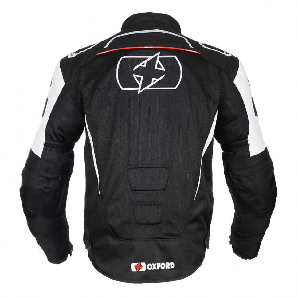 Мотокуртка чоловіча Oxford Melbourne 2.0 Air MS Jkt Black /White