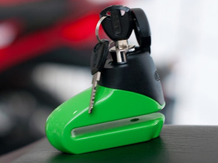 Мотозамок на диск ABUS 305 Buffo Green (733345)