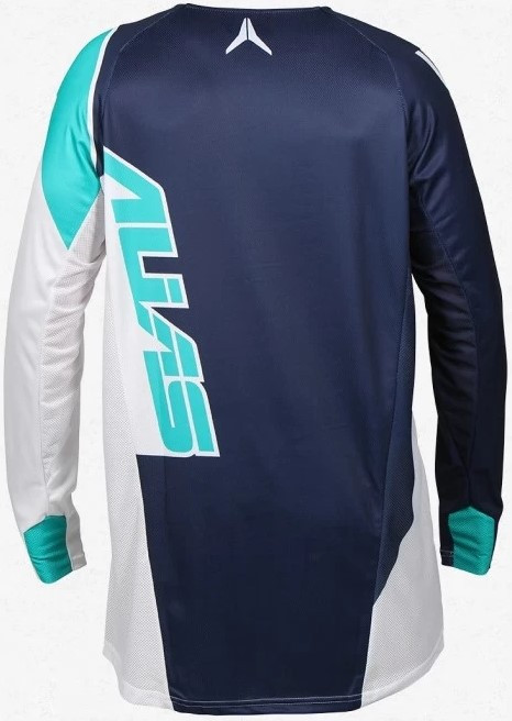 Мотоджерси Alias A1 Analogue White/Navy