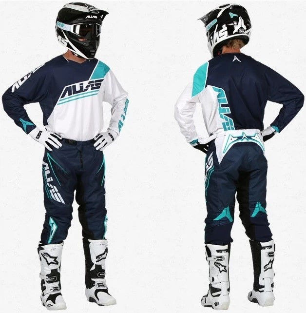 Мотоджерси Alias A1 Analogue White/Navy