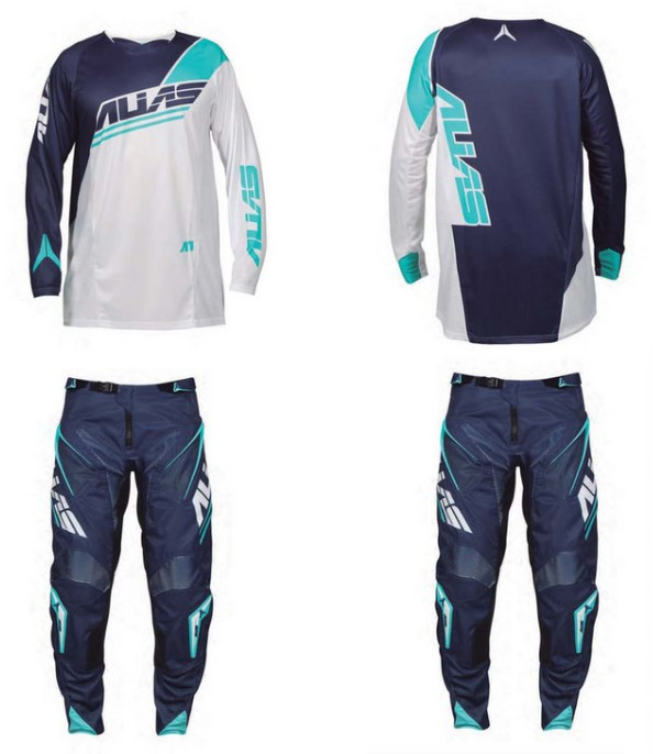 Мотоджерси Alias A1 Analogue White/Navy