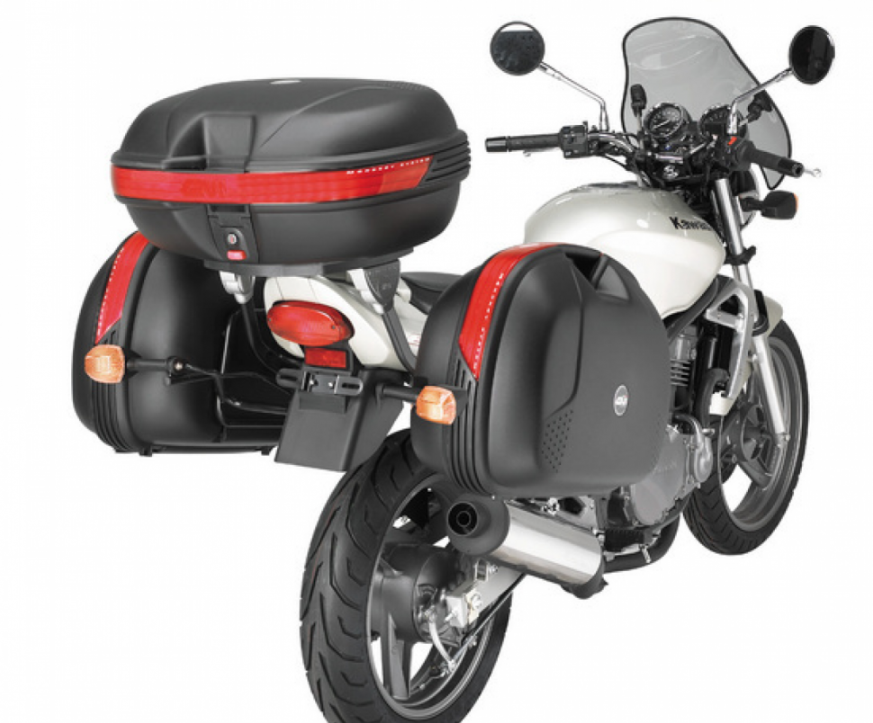 Кофр центральний/бічній Givi E360 40 л. Black/Red (00-00259545)