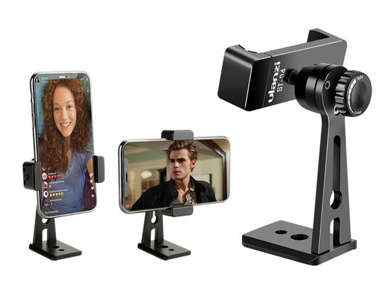 Металеве шарнірне кріплення для телефону Ulanzi Black (ST-04)