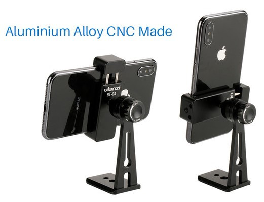 Металеве шарнірне кріплення для телефону Ulanzi Black (ST-04)