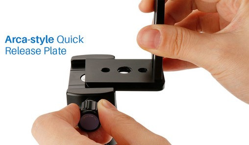 Металеве шарнірне кріплення для телефону Ulanzi Black (ST-04)