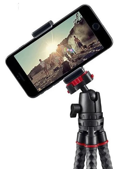 Штатив гибкий для смартфона Nest Alpha 33 Black (57626)