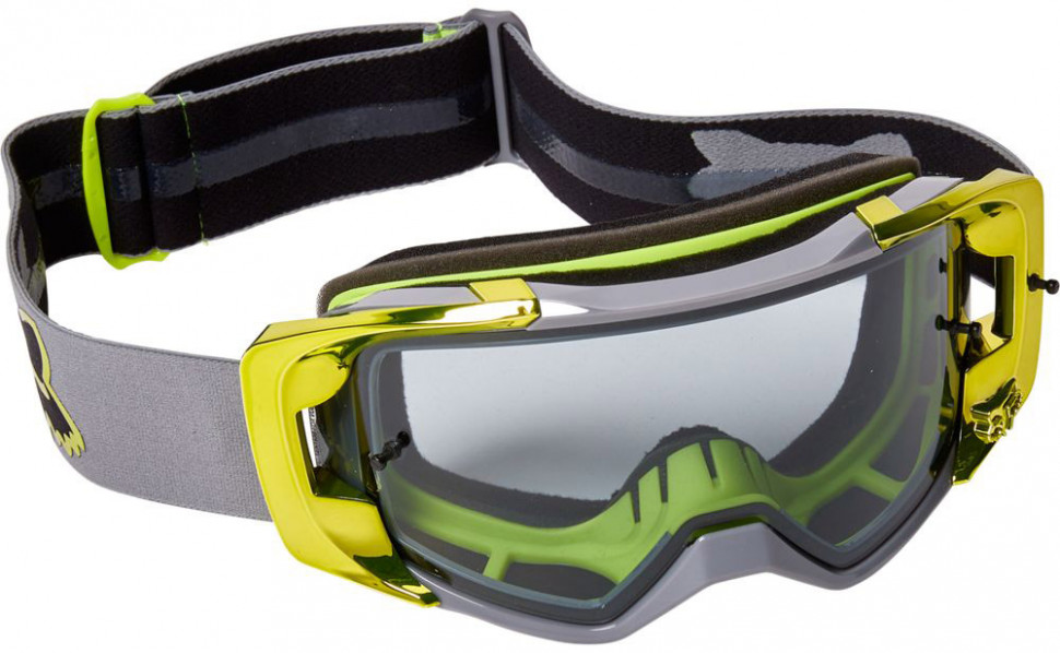 Мото очки FOX Vue Stray Goggle Flo Yellow Colored Lens (25826-130-OS)