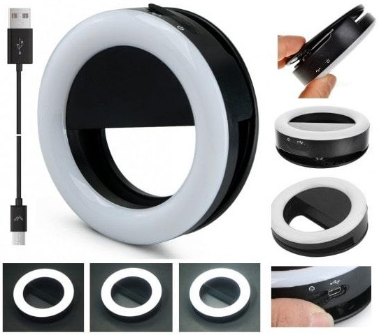 Свет для смартфона AccPro RK-14B Вlack