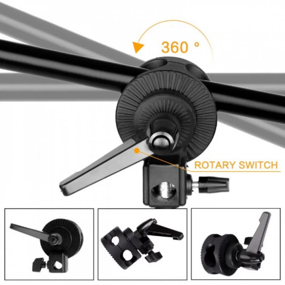 Набір постійного світла Visico FL-306-3 50x70 см Triple Kit