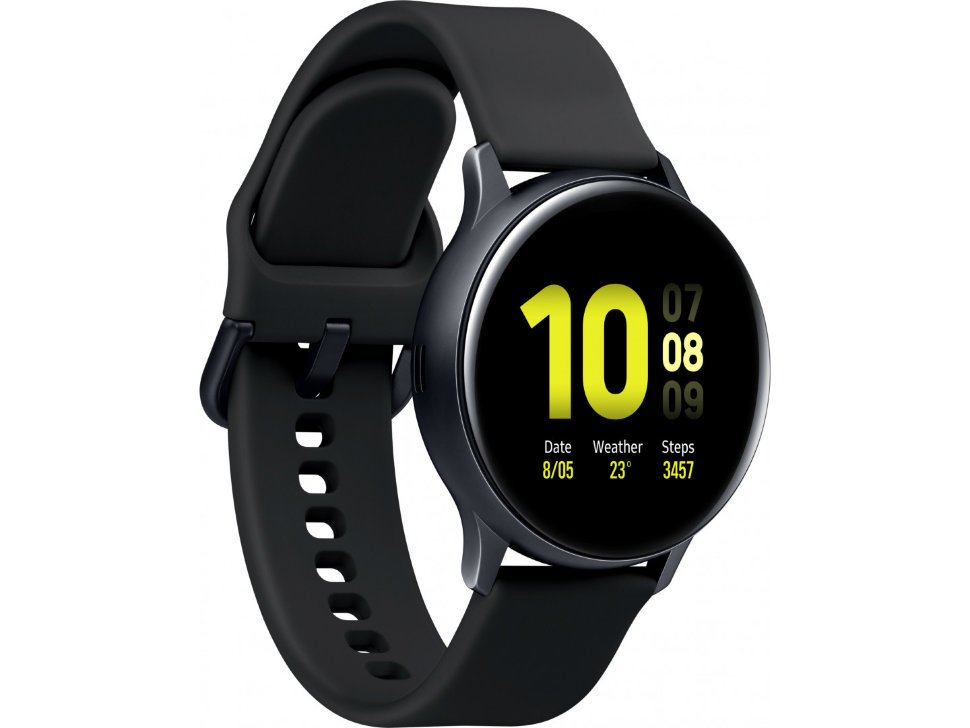 Смарт-часы Samsung Galaxy watch Active 2 Aluminium (R830) Black (SM-R830NZKASEK)