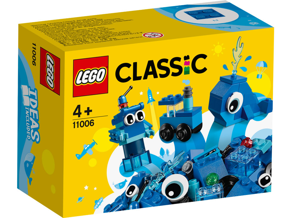 Конструктор Lego Classic: синий набор для конструирования (11006)