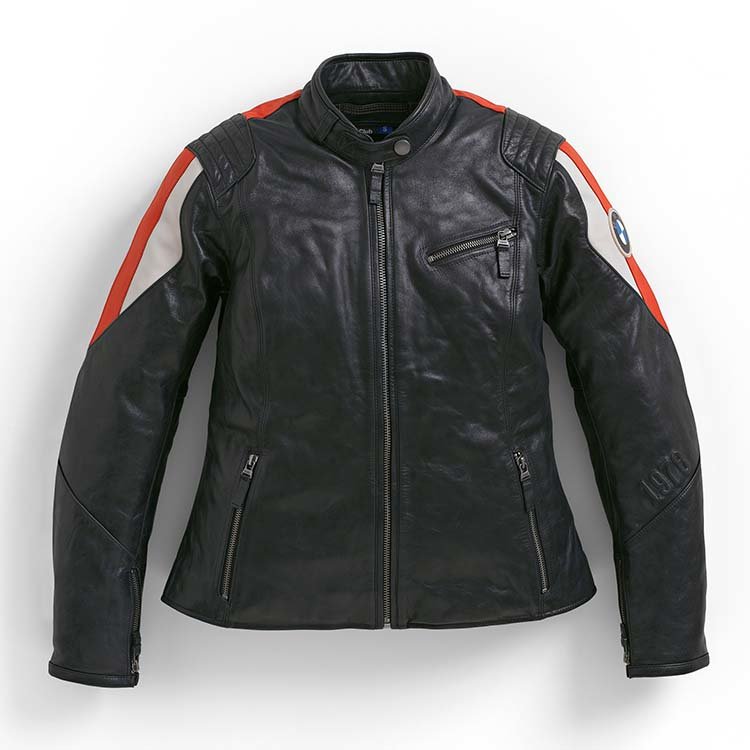 Мотокуртка жіноча BMW Motorrad Jacket Club Leather Black /Red