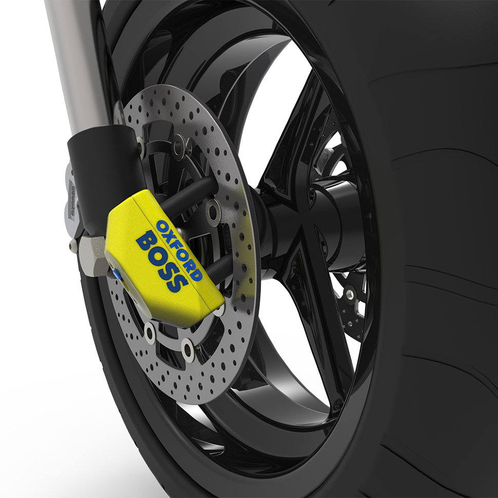 Противоугонная цепь с замком Oxford Boss 12.7mm lock Chain 12mm x 2m (OF806)