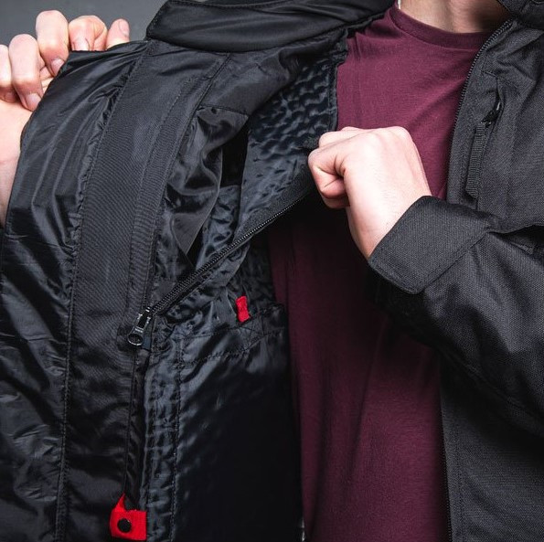 Мотокуртка чоловіча Oxford Toledo 2.0 MS Air Jkt Black