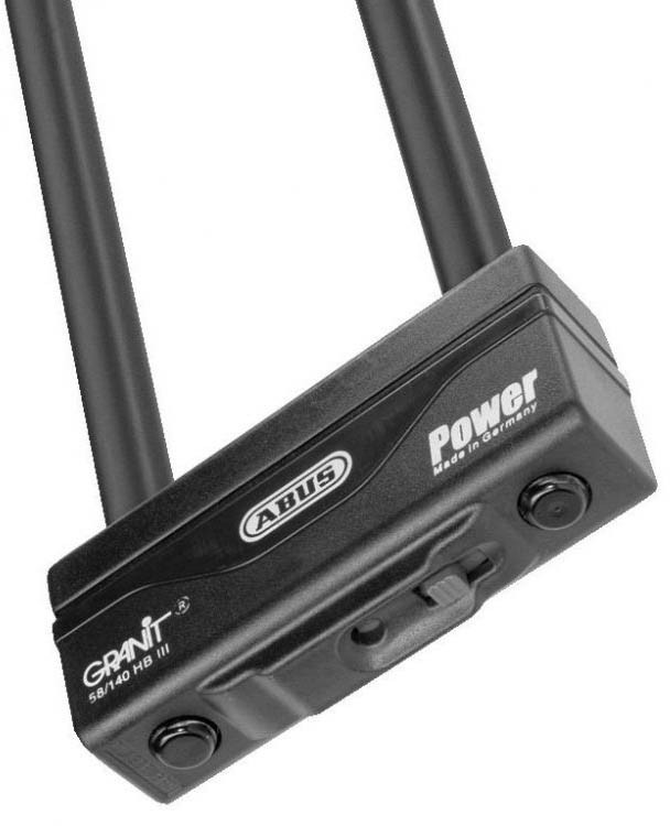 Мотозамок U-образный ABUS 58/140HBIII100 Granit Power (328633)