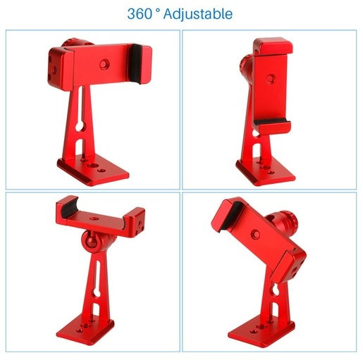 Металеве шарнірне кріплення для телефону Ulanzi Red (ST-04)