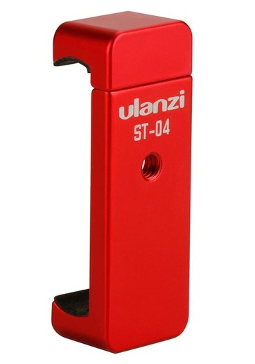 Металеве шарнірне кріплення для телефону Ulanzi Red (ST-04)