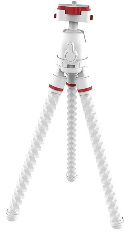 Штатив гибкий для смартфона Nest Alpha 33 White (57628)