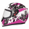Детский мотошлем MT Helmets Thunder Kid Breeze White/Grey/Pink