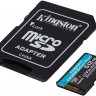 Карта пам'яті Kingston 512GB microSDXC C10 UHS-I U3 A2 R170/W90MB/s + SD адаптер (SDCG3/512GB)