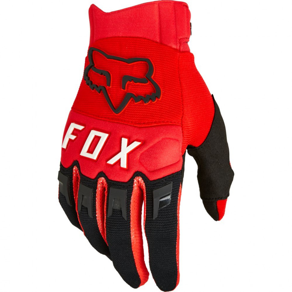 Чоловічі моторукавички Fox Dirtpaw Glove Flo Red