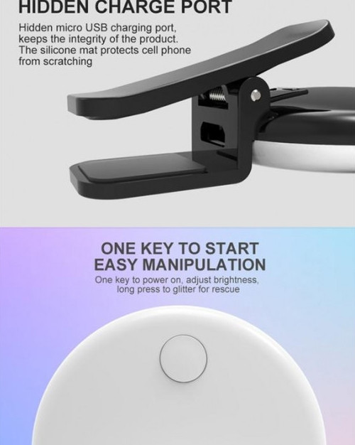 Свет для смартфона AccPro RK-17B Black