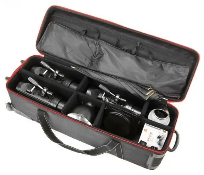 Сумка для студийного света с колёсами Visico RCB-125 (125x34x30 см.)