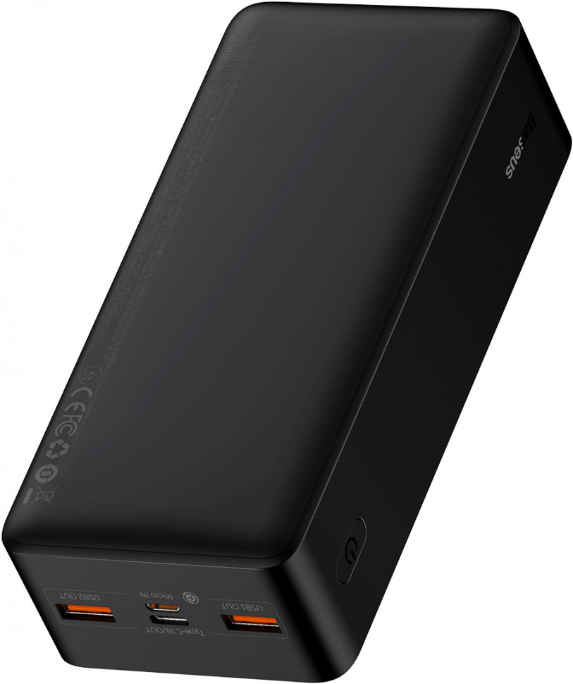 Зовнішній акумулятор Baseus Bipow Digital Display 30000mAh 20W Black (PPDML-N01)