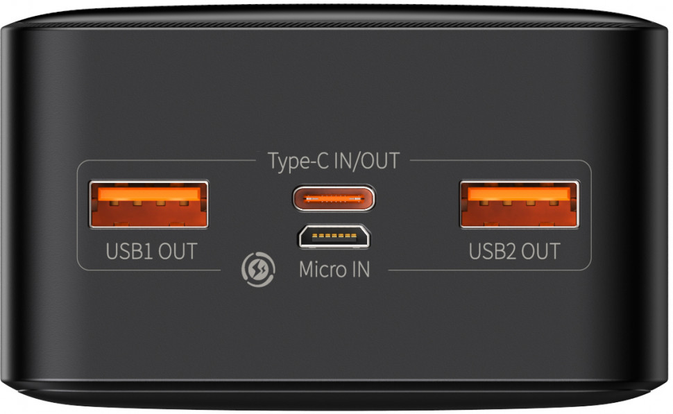 Зовнішній акумулятор Baseus Bipow Digital Display 30000mAh 20W Black (PPDML-N01)