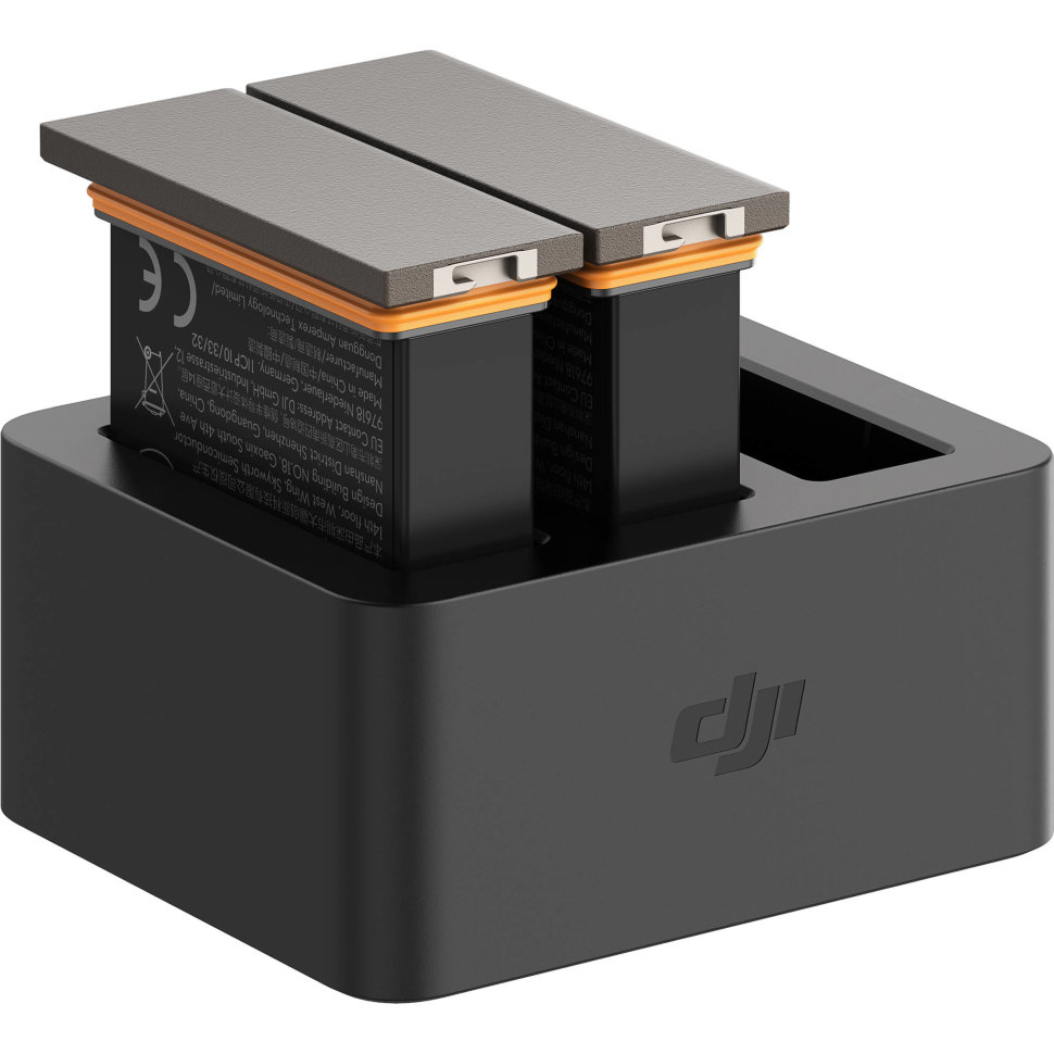 Набір зарядний і 2 акумулятора DJI Charging Kit for Osmo Action Camera (CP.OS.00000030.01)