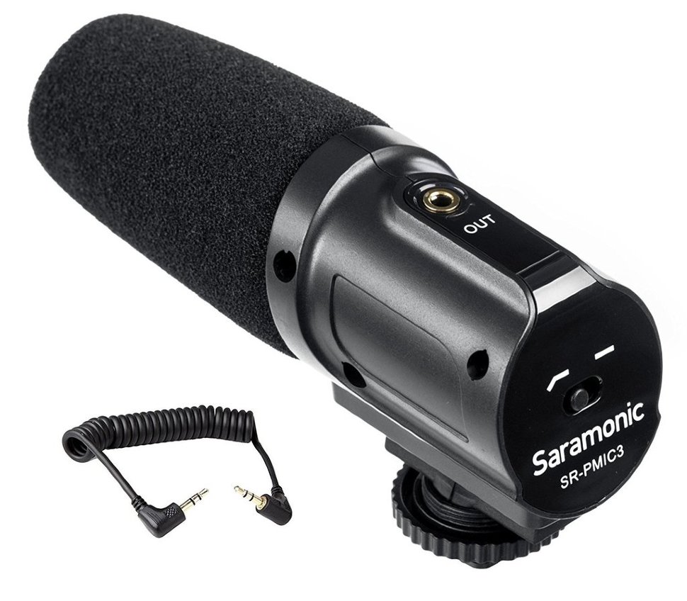 Накамерный микрофон Saramonic SR-PMIC3