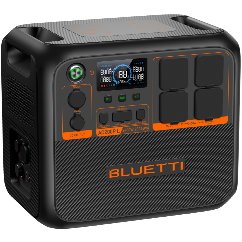 Зарядна станція BLUETTI AC200PL (2304 Вт·г / 2400 Вт)