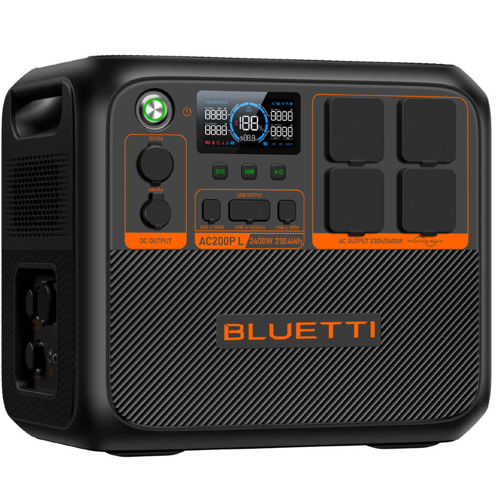 Зарядна станція BLUETTI AC200PL (2304 Вт·г / 2400 Вт)