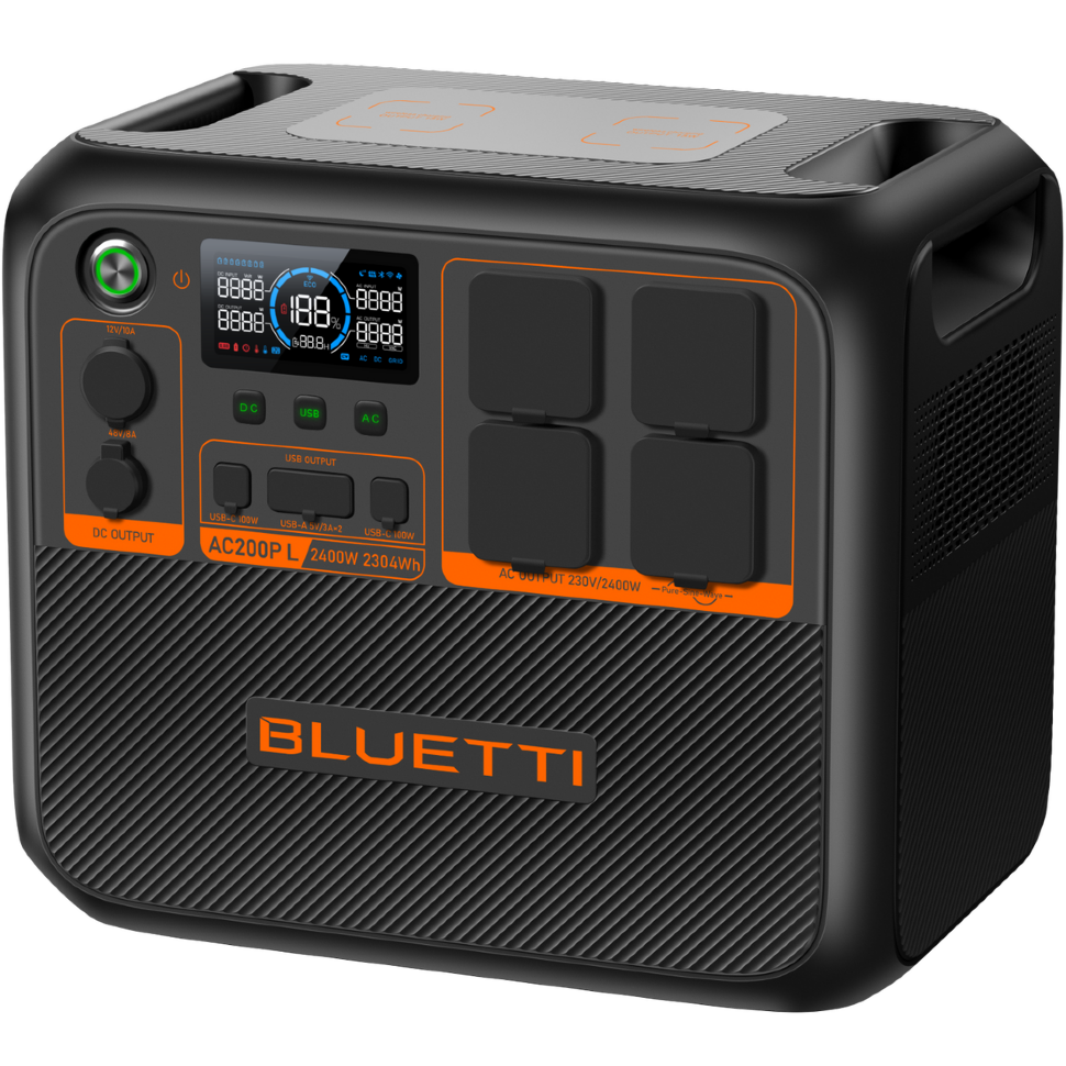 Зарядна станція BLUETTI AC200PL (2304 Вт·г / 2400 Вт)