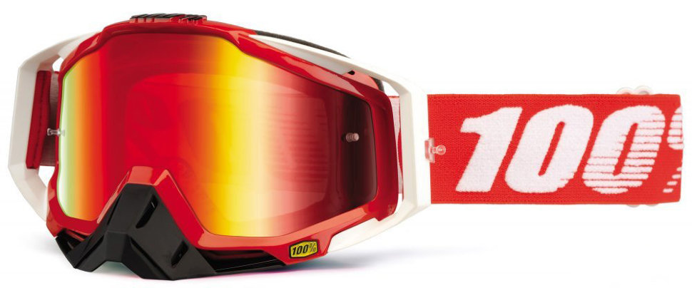 Мото окуляри 100% Racecraft Fire Red Mirror Lens Red (50110-003-02)