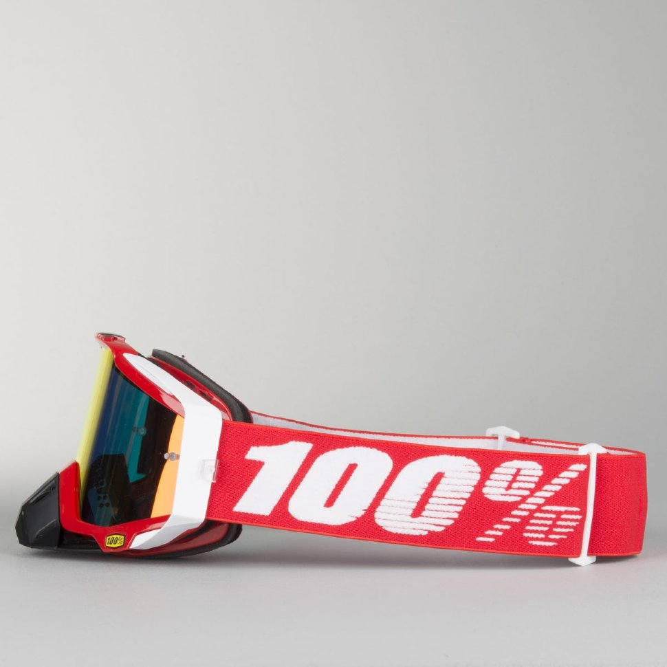 Мото очки 100% Racecraft Fire Red Mirror Lens Red (50110-003-02)