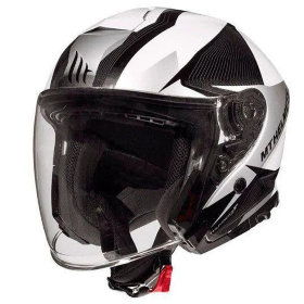 Мотошлем MT Helmets Jet Thunder 3 SV Wing White/Grey/Black