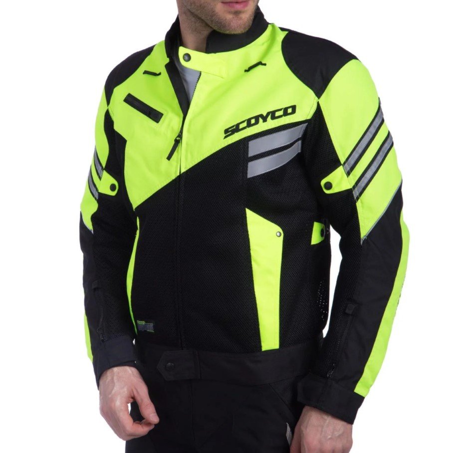 Мотокуртка Scoyco JK36 Green