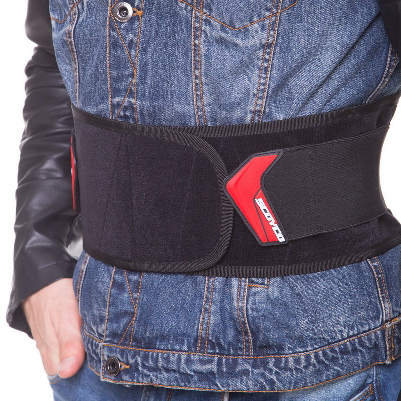 Защитный пояс Scoyco U08 Black/Red