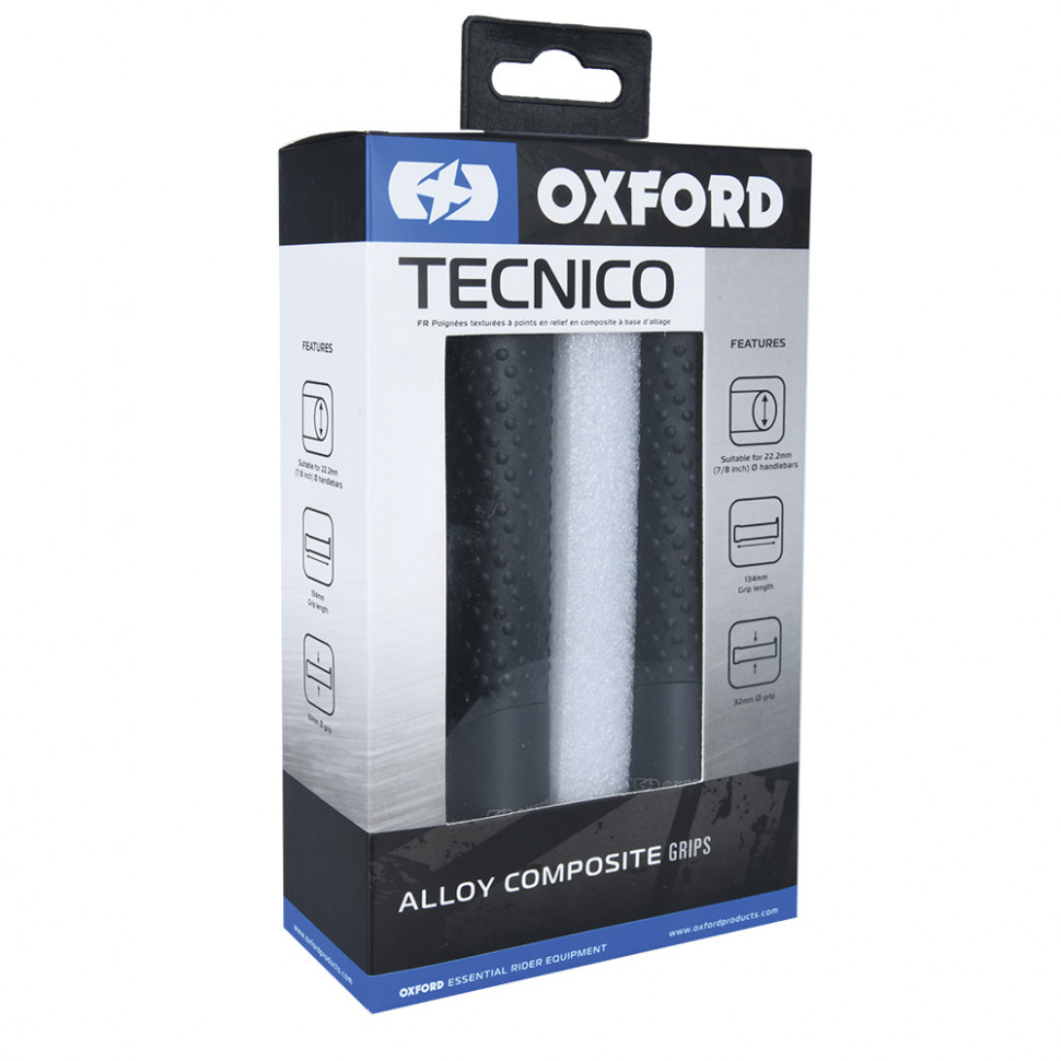 Мотогрипсы Oxford Tecnico Grips Black (OX613)