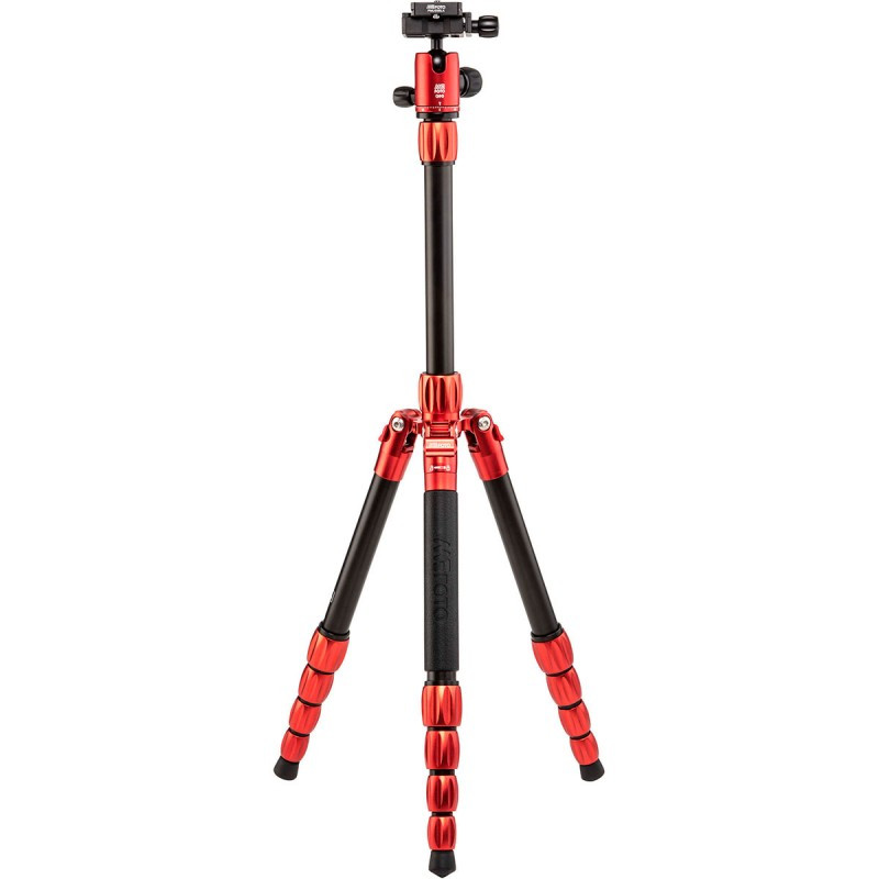Штатив для фотоаппарата с моноподом MeFOTO Backpacker S Aluminum Red (BPSARED)