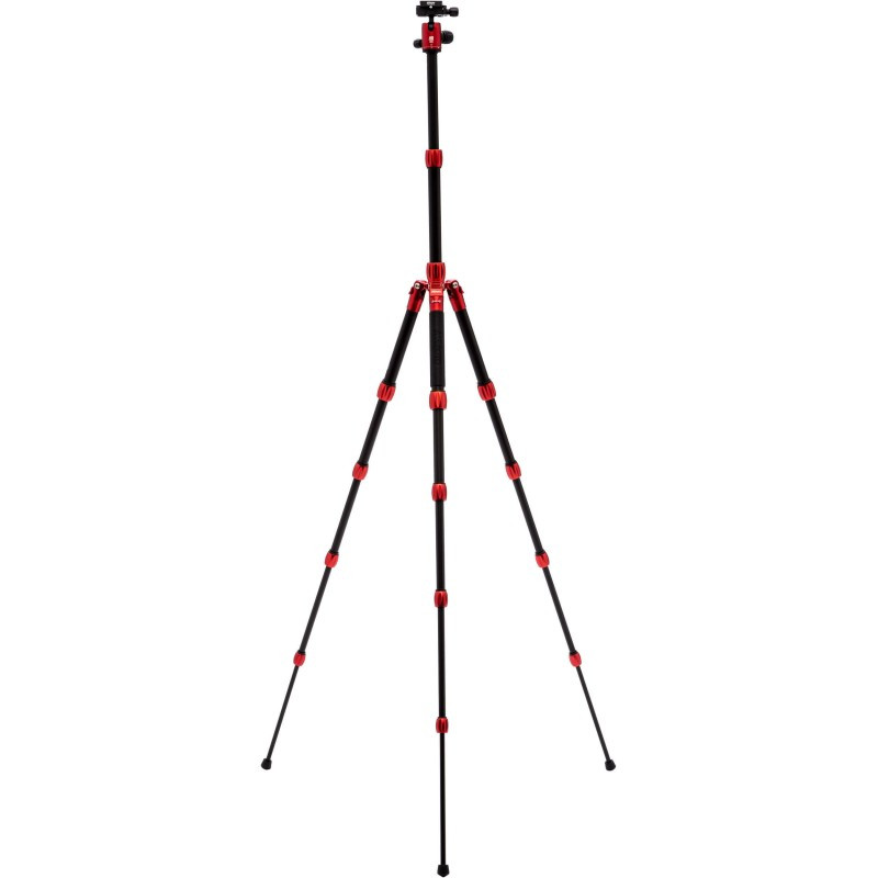 Штатив для фотоаппарата с моноподом MeFOTO Backpacker S Aluminum Red (BPSARED)