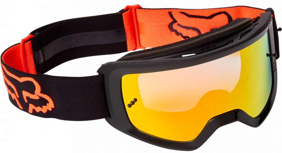 Мото очки FOX Main II Stray Spark Goggle Orange Mirror Lens (26536-016-OS)