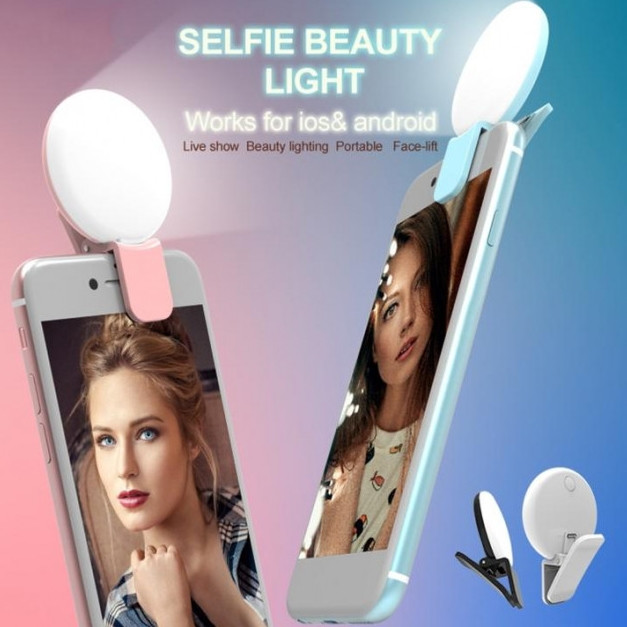 Світло для смартфона AccPro RK-17W White